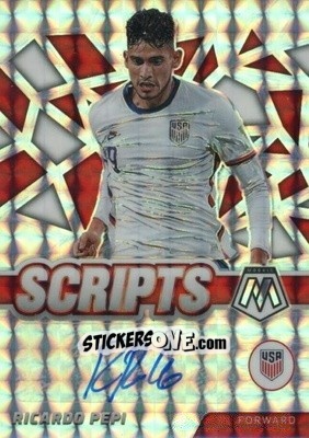 Figurina Ricardo Pepi - Road to FIFA World Cup Qatar 2022 Mosaic n. S-RP - Panini