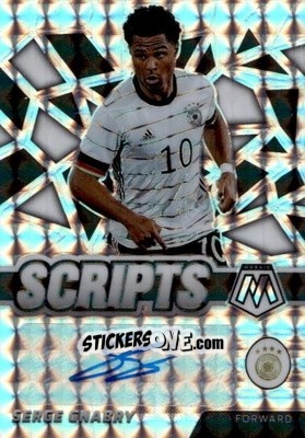 Figurina Serge Gnabry - Road to FIFA World Cup Qatar 2022 Mosaic n. S-SG - Panini
