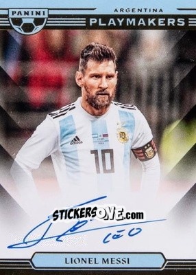Cromo Lionel Messi - Road to FIFA World Cup Qatar 2022 Mosaic n. P-LM - Panini