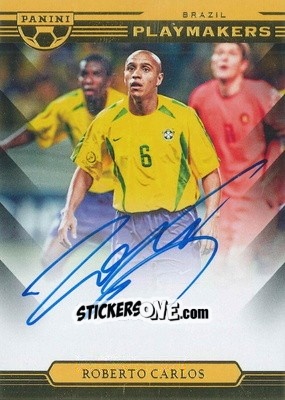 Figurina Roberto Carlos - Road to FIFA World Cup Qatar 2022 Mosaic n. P-RC - Panini