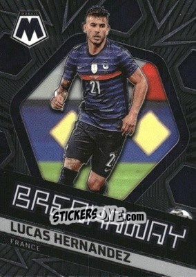 Figurina Lucas Hernandez - Road to FIFA World Cup Qatar 2022 Mosaic n. 19b - Panini
