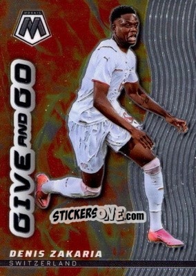 Figurina Denis Zakaria - Road to FIFA World Cup Qatar 2022 Mosaic n. 2gg - Panini