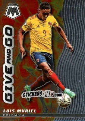 Figurina Luis Muriel - Road to FIFA World Cup Qatar 2022 Mosaic n. 7gg - Panini