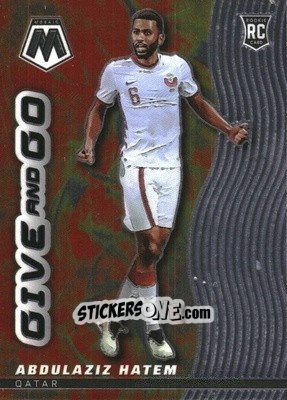 Figurina Abdulaziz Hatem - Road to FIFA World Cup Qatar 2022 Mosaic n. 13gg - Panini
