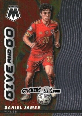 Figurina Daniel James - Road to FIFA World Cup Qatar 2022 Mosaic n. 19gg - Panini