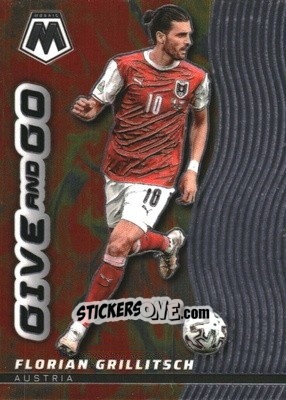Figurina Florian Grillitsch - Road to FIFA World Cup Qatar 2022 Mosaic n. 24gg - Panini