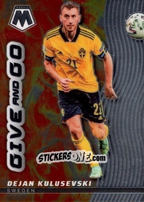 Cromo Dejan Kulusevski - Road to FIFA World Cup Qatar 2022 Mosaic n. 25gg - Panini