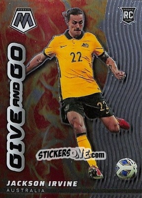 Figurina Jackson Irvine - Road to FIFA World Cup Qatar 2022 Mosaic n. 27gg - Panini