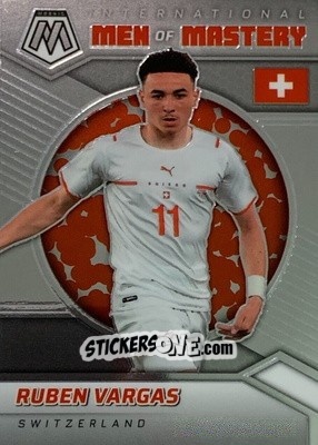Figurina Ruben Vargas - Road to FIFA World Cup Qatar 2022 Mosaic n. 9i - Panini