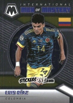 Cromo Luis Diaz - Road to FIFA World Cup Qatar 2022 Mosaic n. 24i - Panini