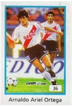 Sticker Ariel Ortega - Futbol 1994 n. 36 - Cromy