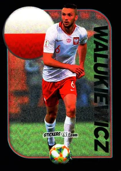 Cromo Sebastian Walukiewicz - World Cup U-20 Poland 2019 n. 490 - Gloria Editions