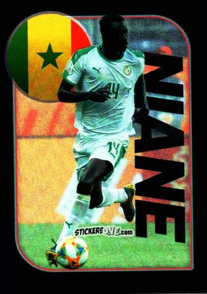 Cromo Ibrahima Niane - World Cup U-20 Poland 2019 n. 493 - Gloria Editions