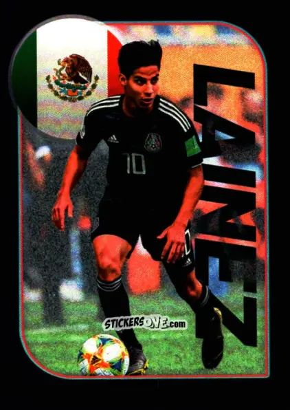 Figurina Diego Lainez - World Cup U-20 Poland 2019 n. 494 - Gloria Editions