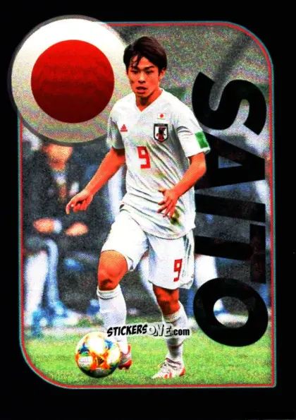 Figurina Koki Saito - World Cup U-20 Poland 2019 n. 496 - Gloria Editions