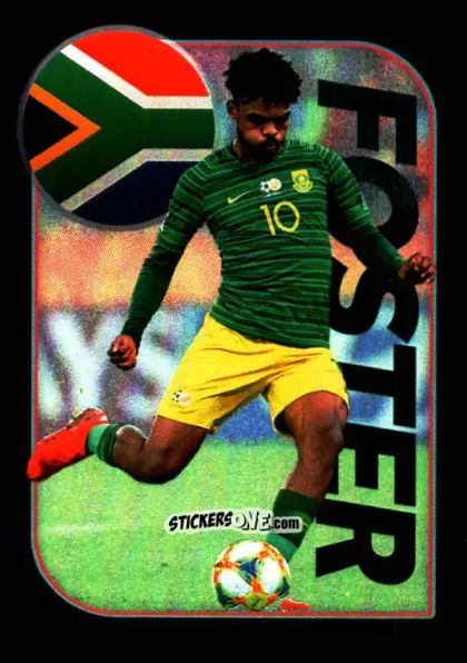 Cromo Lyle Foster - World Cup U-20 Poland 2019 n. 513 - Gloria Editions