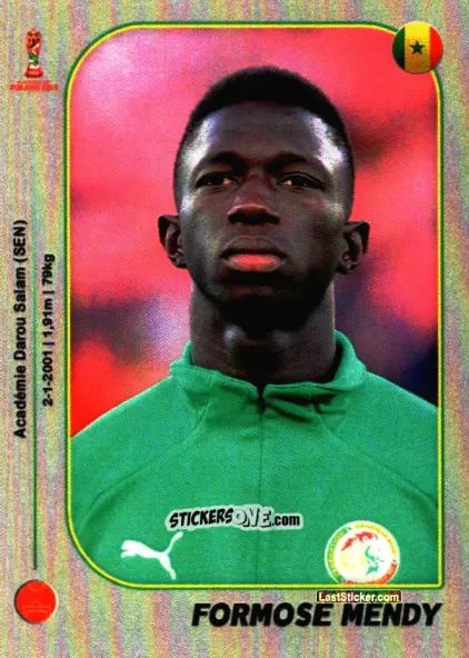 Figurina Formose Mendy - World Cup U-20 Poland 2019 n. 78 - Gloria Editions