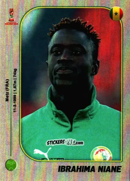 Cromo Ibrahima Niane - World Cup U-20 Poland 2019 n. 90 - Gloria Editions