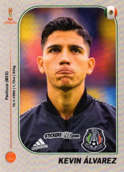 Cromo Kevin Álvarez - World Cup U-20 Poland 2019 n. 96 - Gloria Editions