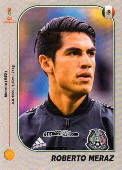 Figurina Roberto Meraz - World Cup U-20 Poland 2019 n. 103 - Gloria Editions