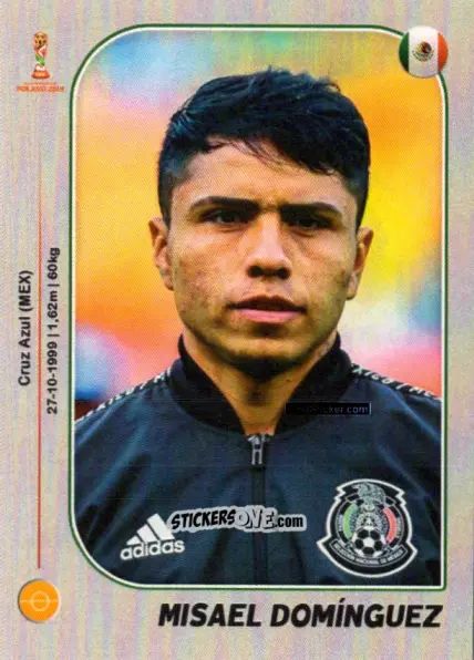 Cromo Misael Domínguez - World Cup U-20 Poland 2019 n. 104 - Gloria Editions