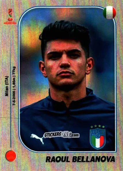 Cromo Raoul Bellanova - World Cup U-20 Poland 2019 n. 115 - Gloria Editions