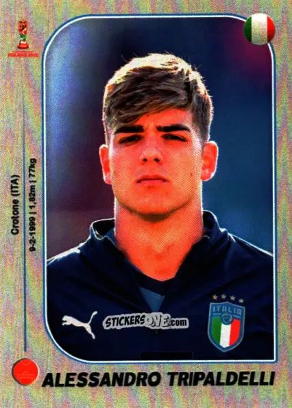 Cromo Alessandro Tripaldelli - World Cup U-20 Poland 2019 n. 119 - Gloria Editions