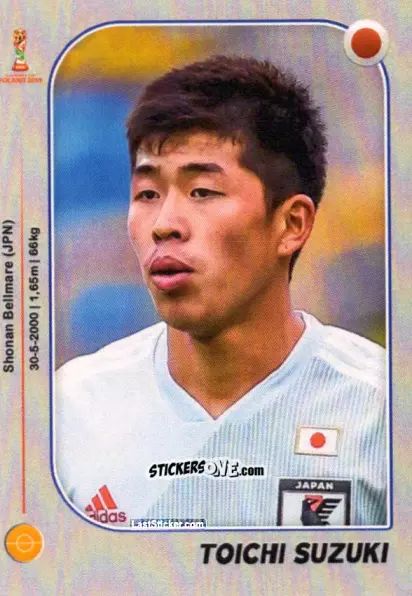 Cromo Toichi Suzuki - World Cup U-20 Poland 2019 n. 138 - Gloria Editions