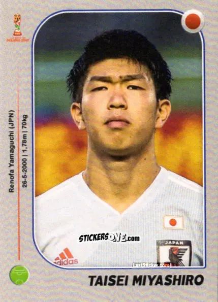 Cromo Taisei Miyashiro - World Cup U-20 Poland 2019 n. 148 - Gloria Editions