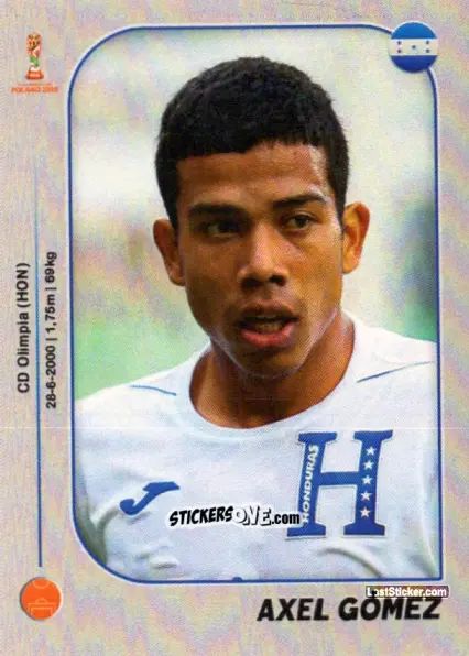 Figurina Axel Gómez - World Cup U-20 Poland 2019 n. 177 - Gloria Editions