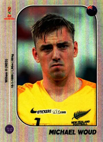 Cromo Michael Woud - World Cup U-20 Poland 2019 n. 190 - Gloria Editions