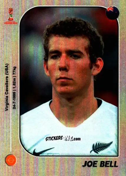Cromo Joe Bell - World Cup U-20 Poland 2019 n. 198 - Gloria Editions