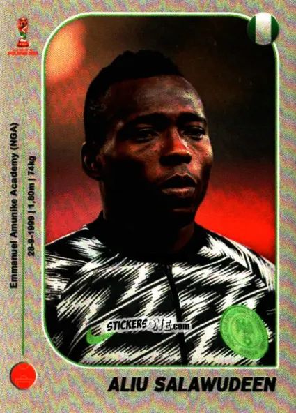 Figurina Aliu Salawudeen - World Cup U-20 Poland 2019 n. 269 - Gloria Editions