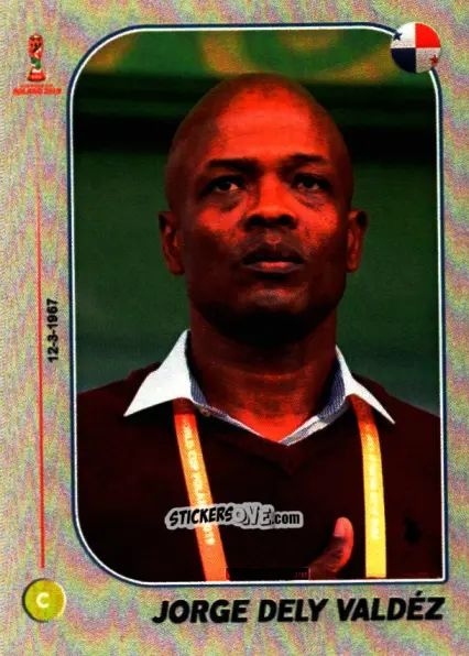 Figurina Coach: Jorge Dely Valdés - World Cup U-20 Poland 2019 n. 321 - Gloria Editions