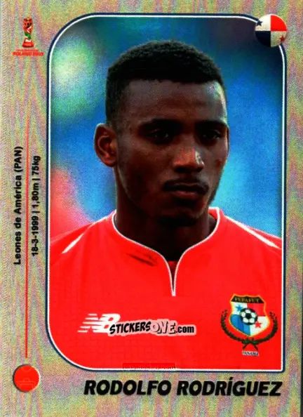 Cromo Rodolfo Rodríguez - World Cup U-20 Poland 2019 n. 324 - Gloria Editions