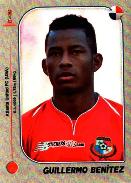 Cromo Guillermo Benítez - World Cup U-20 Poland 2019 n. 327 - Gloria Editions