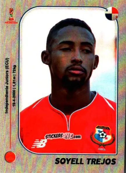 Cromo Soyell Trejos - World Cup U-20 Poland 2019 n. 329 - Gloria Editions