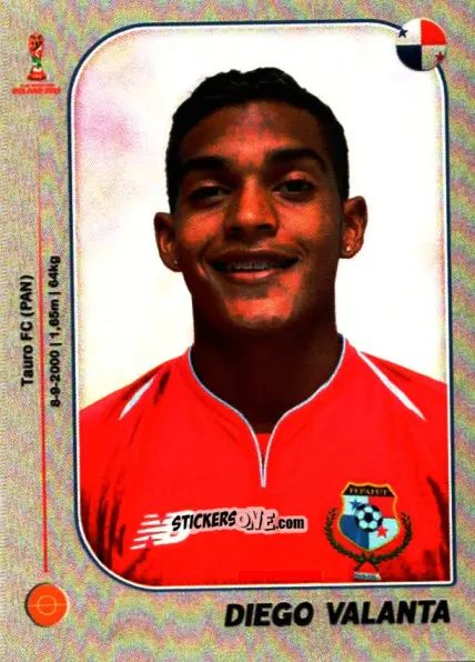 Cromo Diego Valanta - World Cup U-20 Poland 2019 n. 335 - Gloria Editions