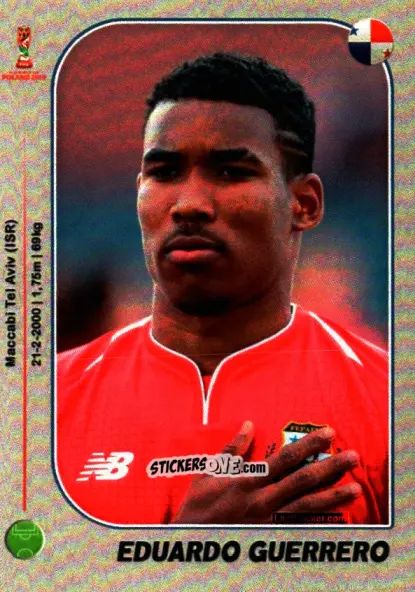 Cromo Eduardo Guerrero - World Cup U-20 Poland 2019 n. 336 - Gloria Editions