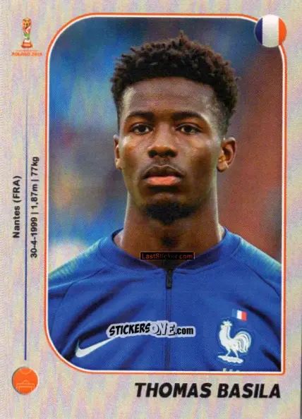 Sticker Thomas Basila - World Cup U-20 Poland 2019 n. 367 - Gloria Editions
