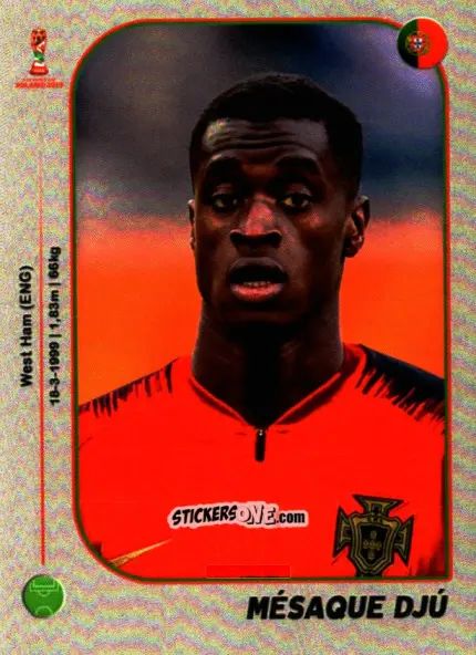 Cromo Mésaque Djú - World Cup U-20 Poland 2019 n. 410 - Gloria Editions