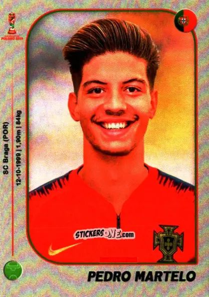 Cromo Pedro Martelo - World Cup U-20 Poland 2019 n. 414 - Gloria Editions