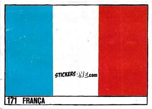 Cromo Flag - Campeonato do Mundo de Futebol 1982 n. 171 - SORCACIUS XII