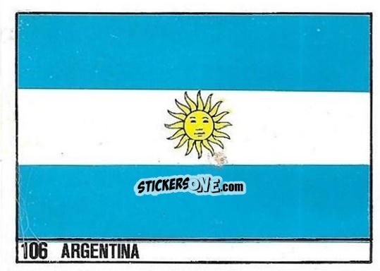 Sticker Flag - Campeonato do Mundo de Futebol 1982 n. 106 - SORCACIUS XII