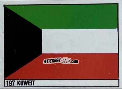 Sticker Flag - Campeonato do Mundo de Futebol 1982 n. 197 - SORCACIUS XII