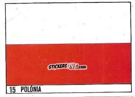 Cromo Flag - Campeonato do Mundo de Futebol 1982 n. 15 - SORCACIUS XII