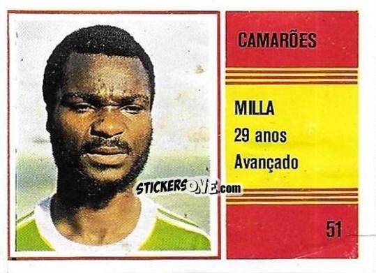 Figurina Milla - Campeonato do Mundo de Futebol 1982 n. 51 - SORCACIUS XII