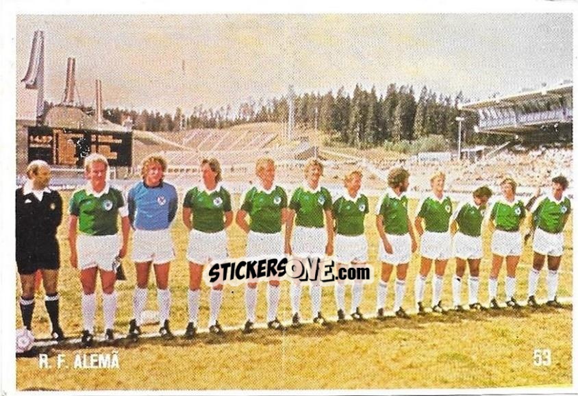 Cromo Team - Campeonato do Mundo de Futebol 1982 n. 53 - SORCACIUS XII