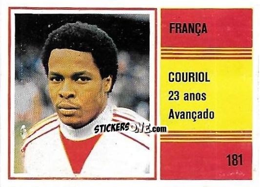 Figurina Alain Couriol - Campeonato do Mundo de Futebol 1982 n. 181 - SORCACIUS XII