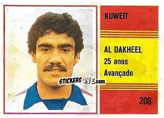 Sticker Al-Dakheel - Campeonato do Mundo de Futebol 1982 n. 208 - SORCACIUS XII